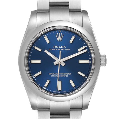 rolex oyster perpetual light blue|rolex oyster perpetual blue price.